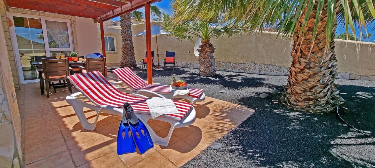 Ferienhaus Casa Oasis - La Pared - Garten - Meerblick Экстерьер фото